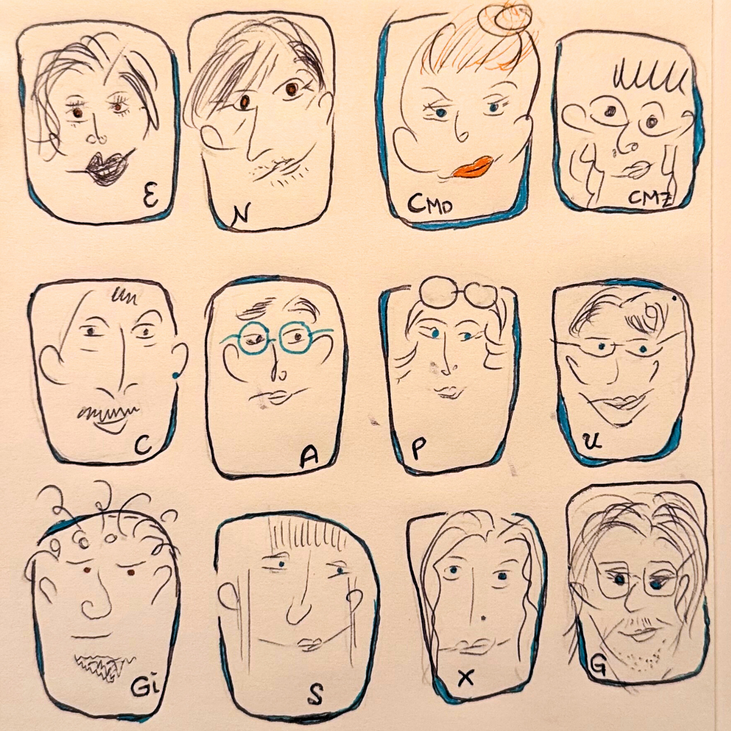 Diese Menschen gehören zum  Herzhäuschen-Kollektiv.