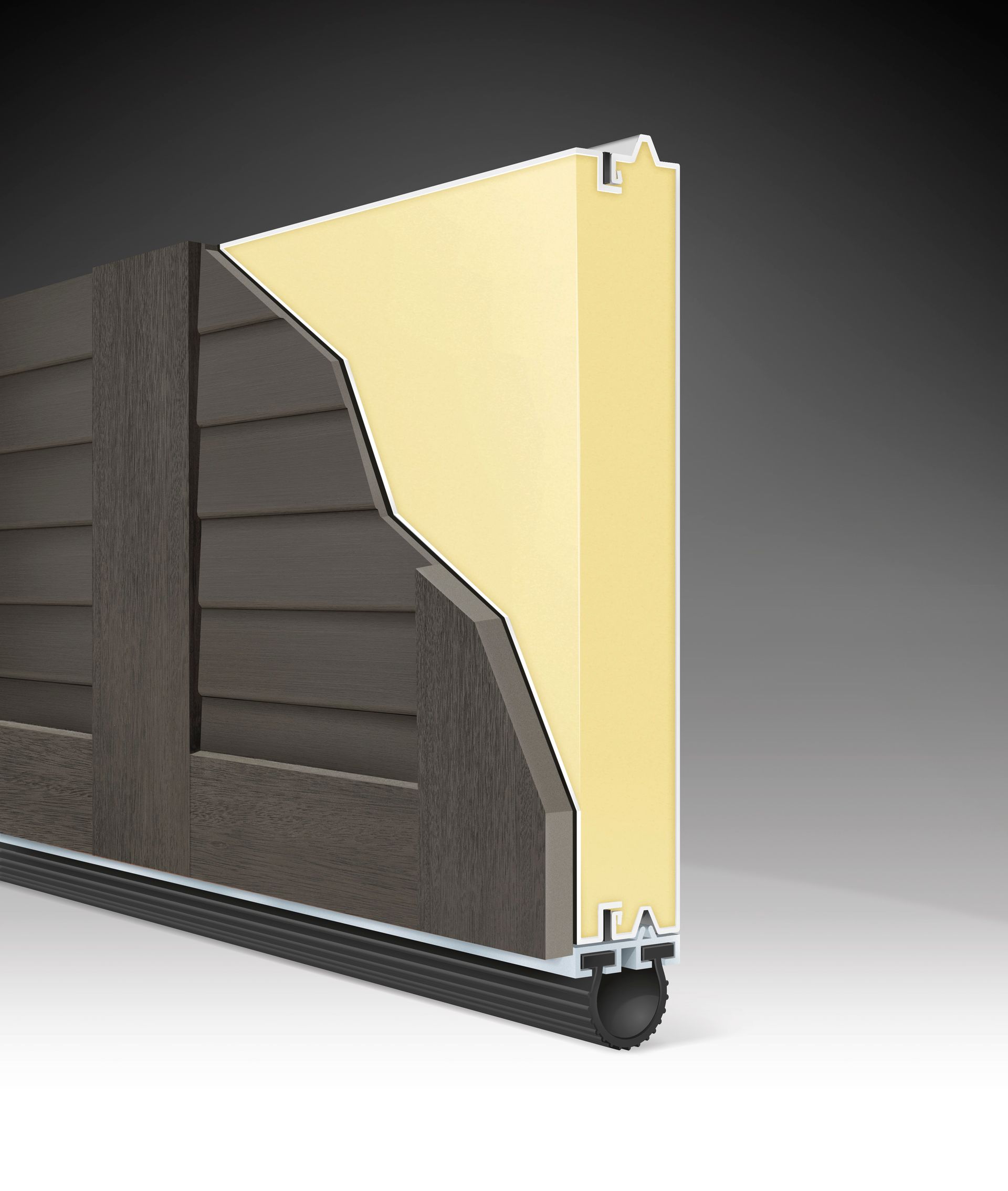 Clopay - Canyon Ridge Louver Gallery