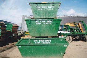 Enclosed skip - Bradford, Yorks - On The Dot - Enclosed skip Enclosed skip - Bradford, Yorks - On The Dot - Enclosed skip
