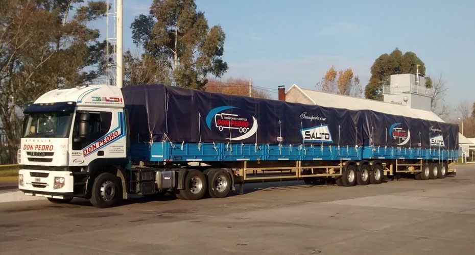 Semirremolque bitren baranda volcable Salto 0 km