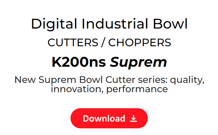 A digital industrial bowl cutters / choppers k200ns supreme new supreme bowl cutter series quality innovation performance download