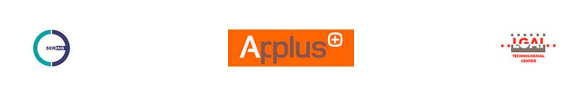 Three logos on a white background one of which says arplus