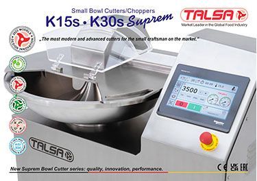 A small bowl cutter / choppers k15s k30s supreme by talsa