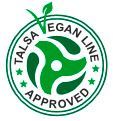 It is a vegan line approved logo.