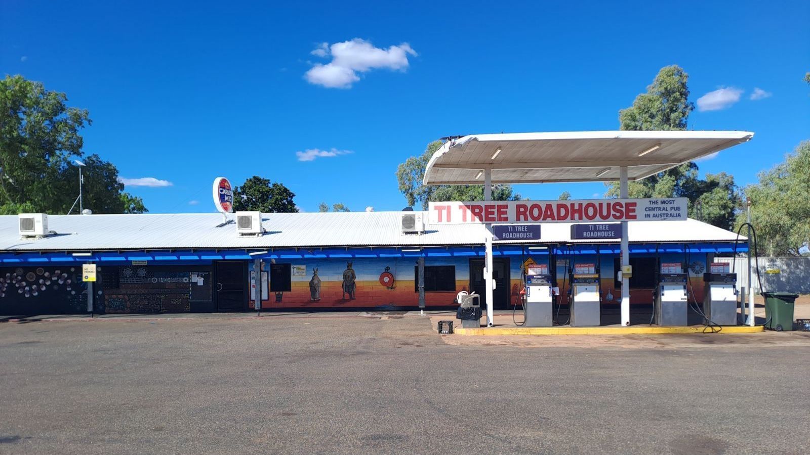 Ti- Tree Roadhouse fuel station