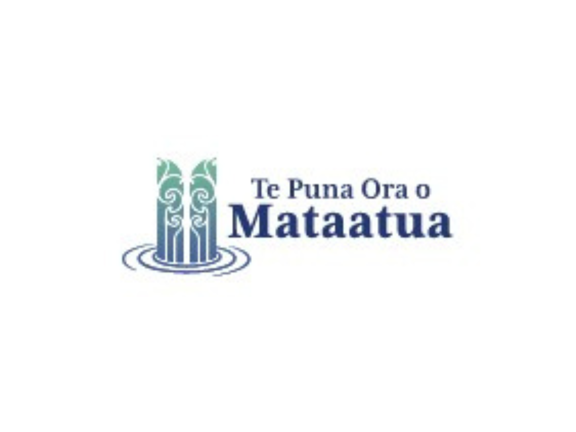 A logo for te puna ora o mataatua is shown on a white background.