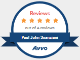 Avvo Paul John Soanziani Reviews