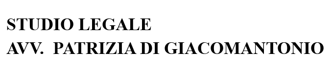 Studio legale Avv. Patrizia Di Giacomantonio
