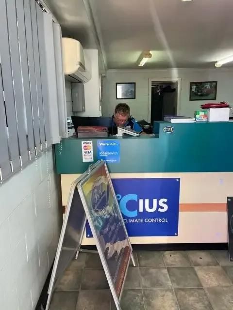 A Man is Behind a  Reception Counter  — BA Auto Electrical In West Mackay, QLD