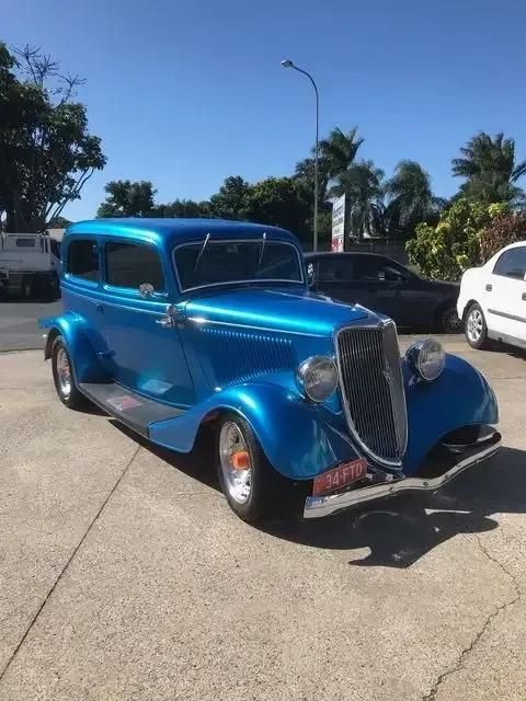 Blue hotrod — BA Auto Electrical In West Mackay, QLD