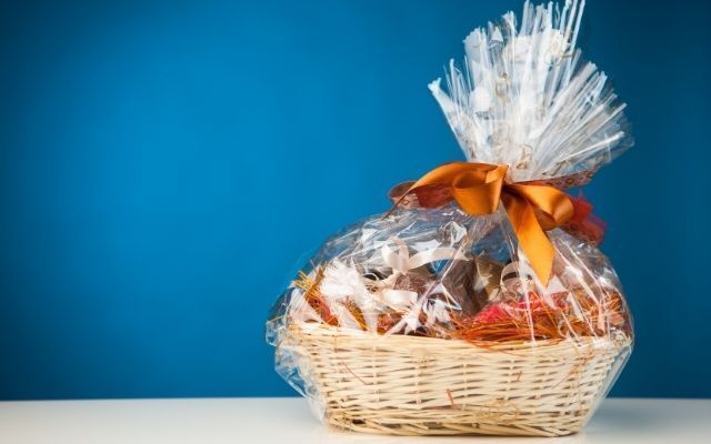 welcome tenants with a gift basket or other gift