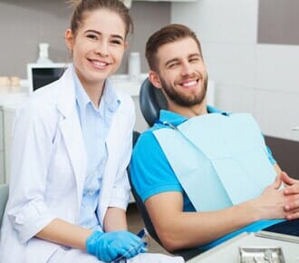 Dentist and Patient — Dentist in Wausau, WI