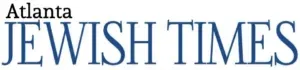Atlanta jewish times logo on a white background