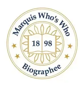 A logo for marquis who 's who biography
