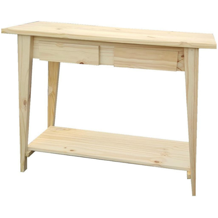 Mesa Auxiliar Retro con estante