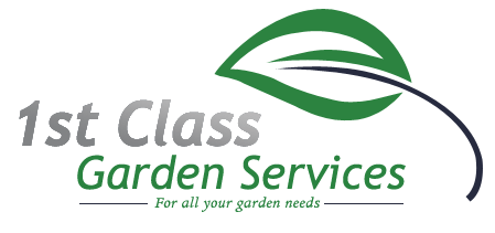 1st Class Garden Services Logo