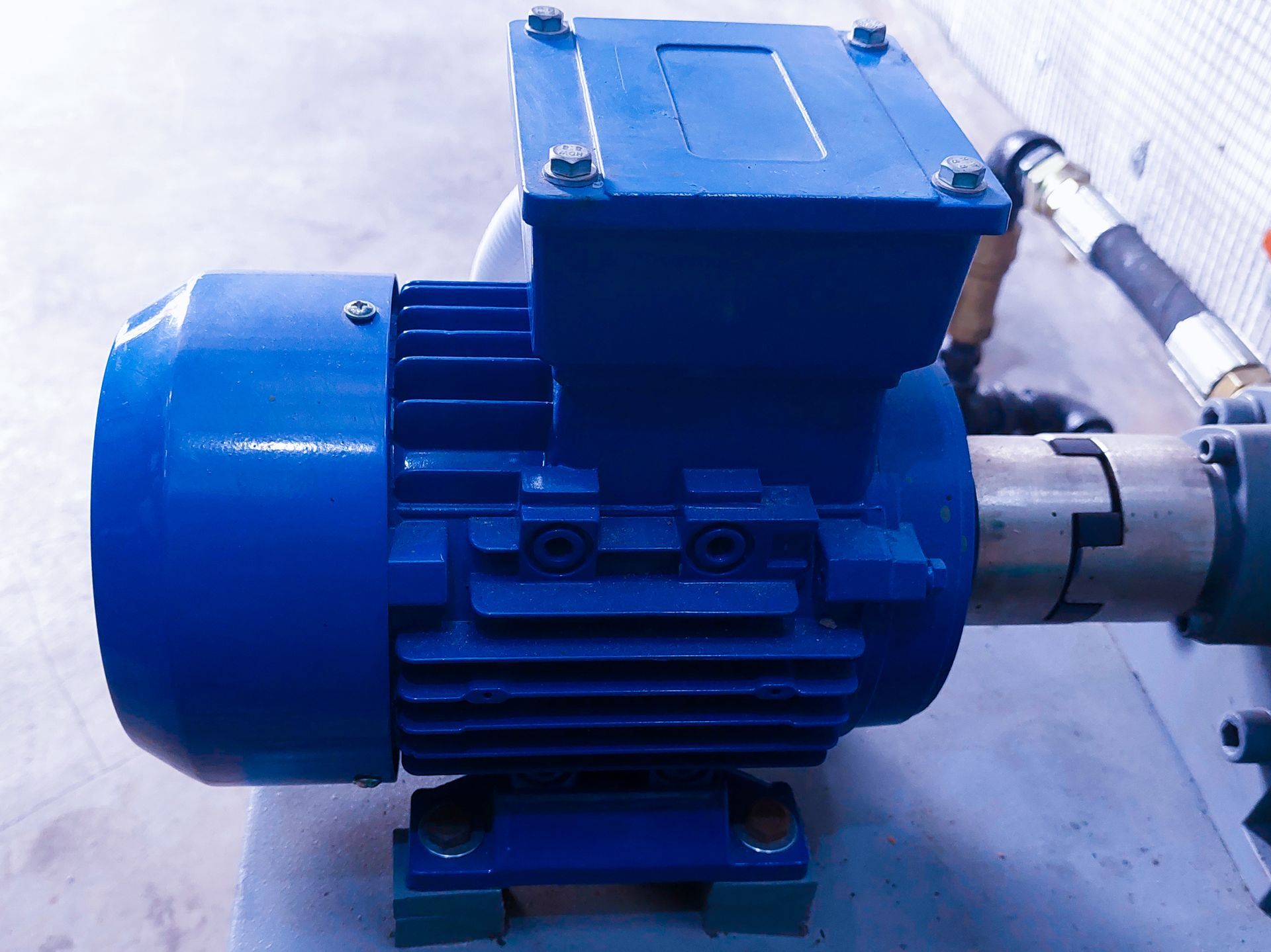 Blue Electric Motor — Sharpsville, IN — Tipton Engineering & Electric Motor Services, Inc.