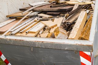 Container With Timber — Kansas City, KS — REMCO Demolition, LLC Container With Timber — Kansas City, KS — REMCO Demolition, LLC