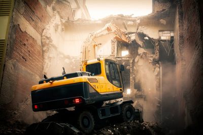 Excavator Demolition Work Machine — Kansas City, KS — REMCO Demolition, LLC