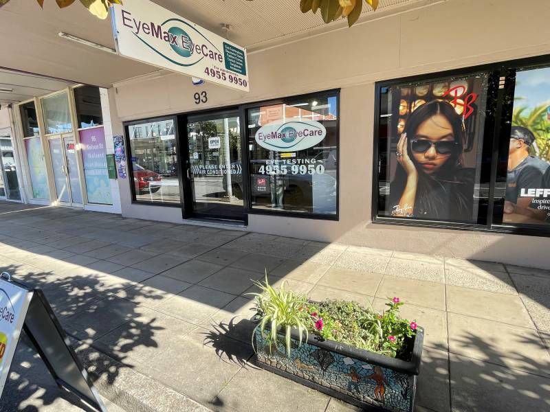 Store sidewalk view — Optometrist in Wallsend, NSW