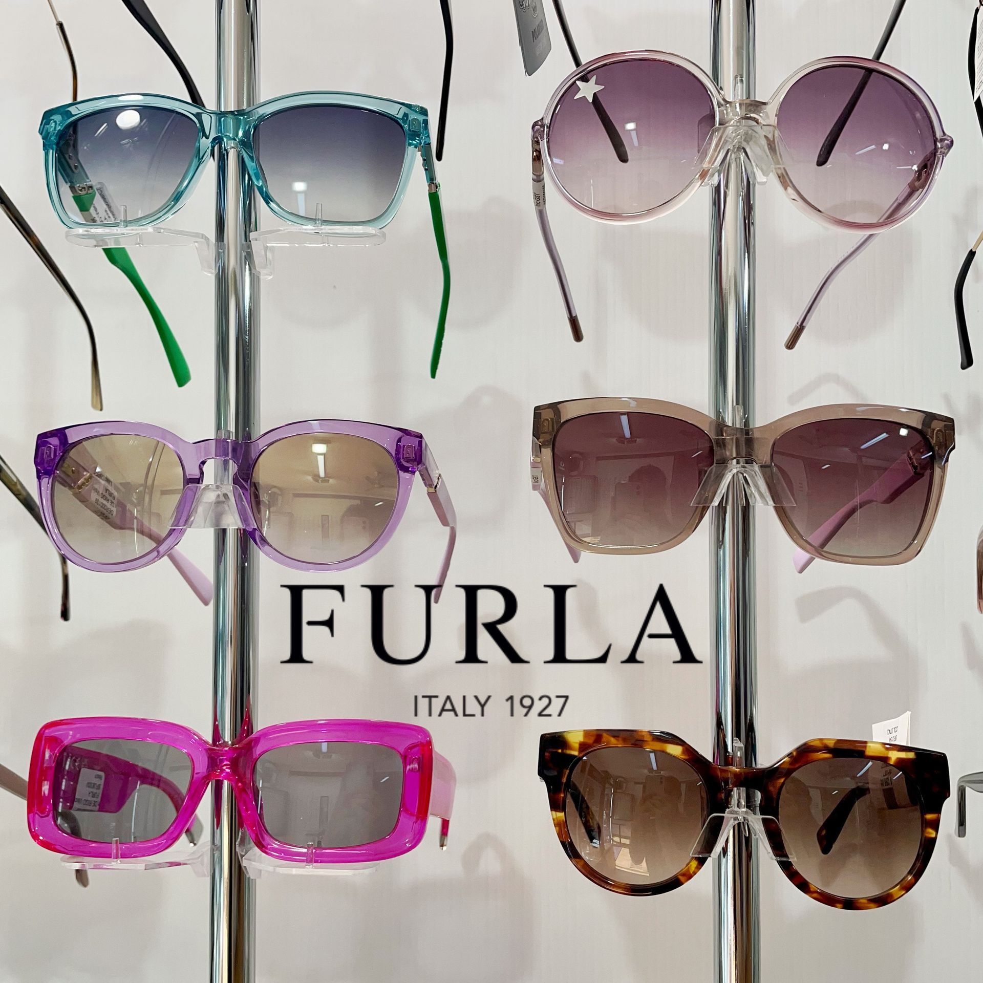 Stylish Furla Eyeglasses is  displayed— Optometrist in Wallsend, NSW