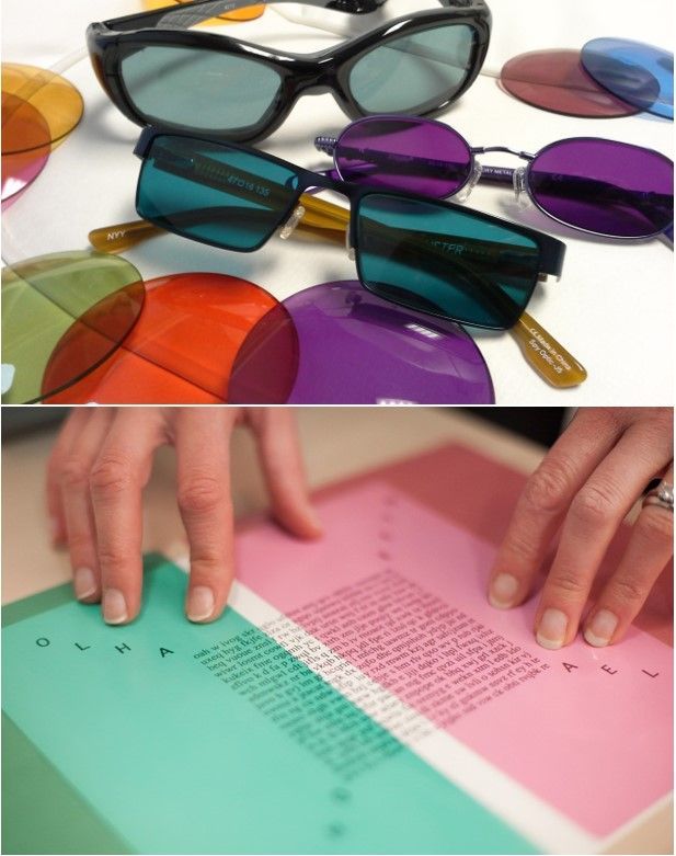 Irlen Glasses for irlen syndrom — Optometrist in Wallsend, NSW