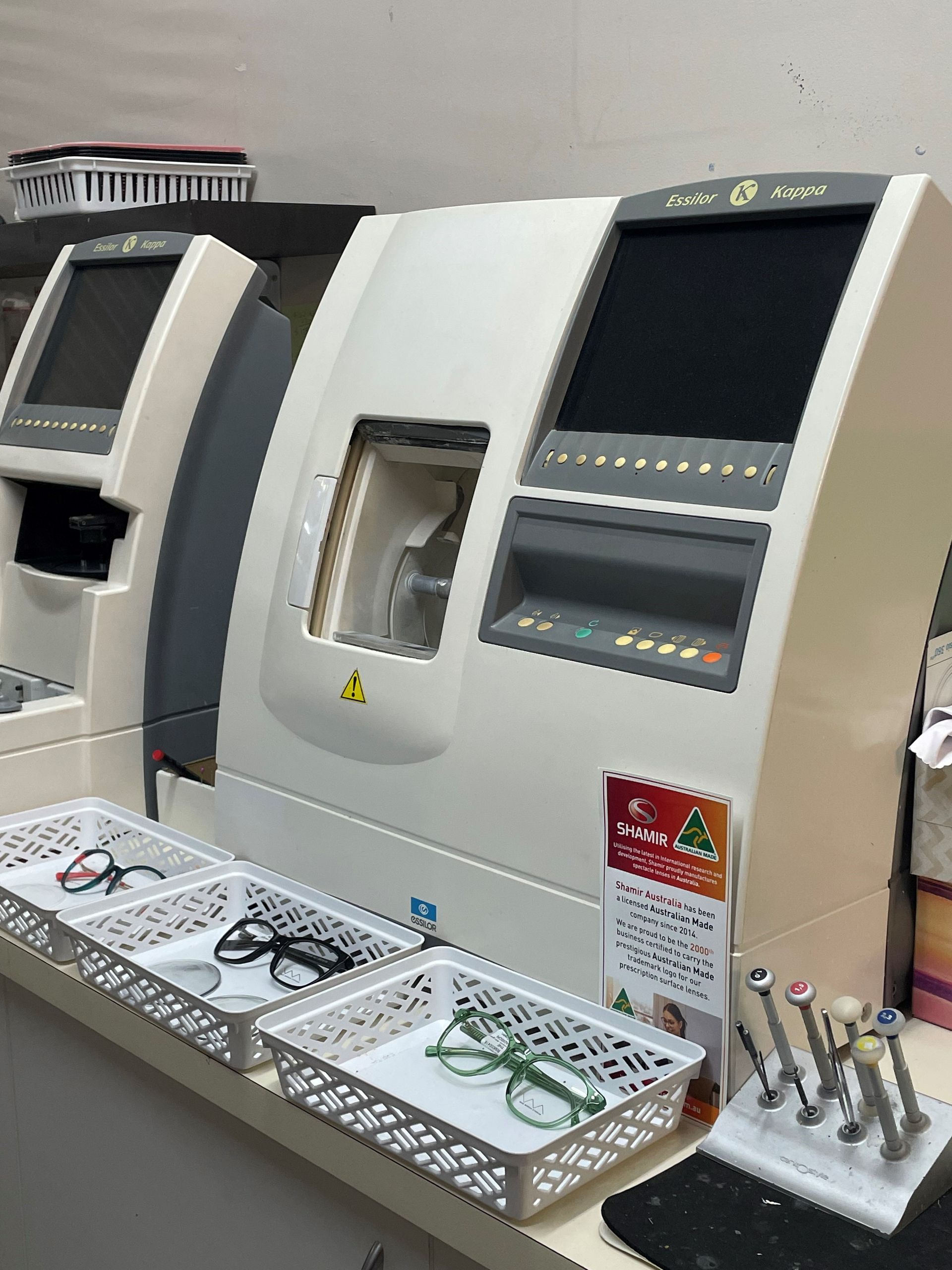 New prescription maker machine — Optometrist in Wallsend, NSW