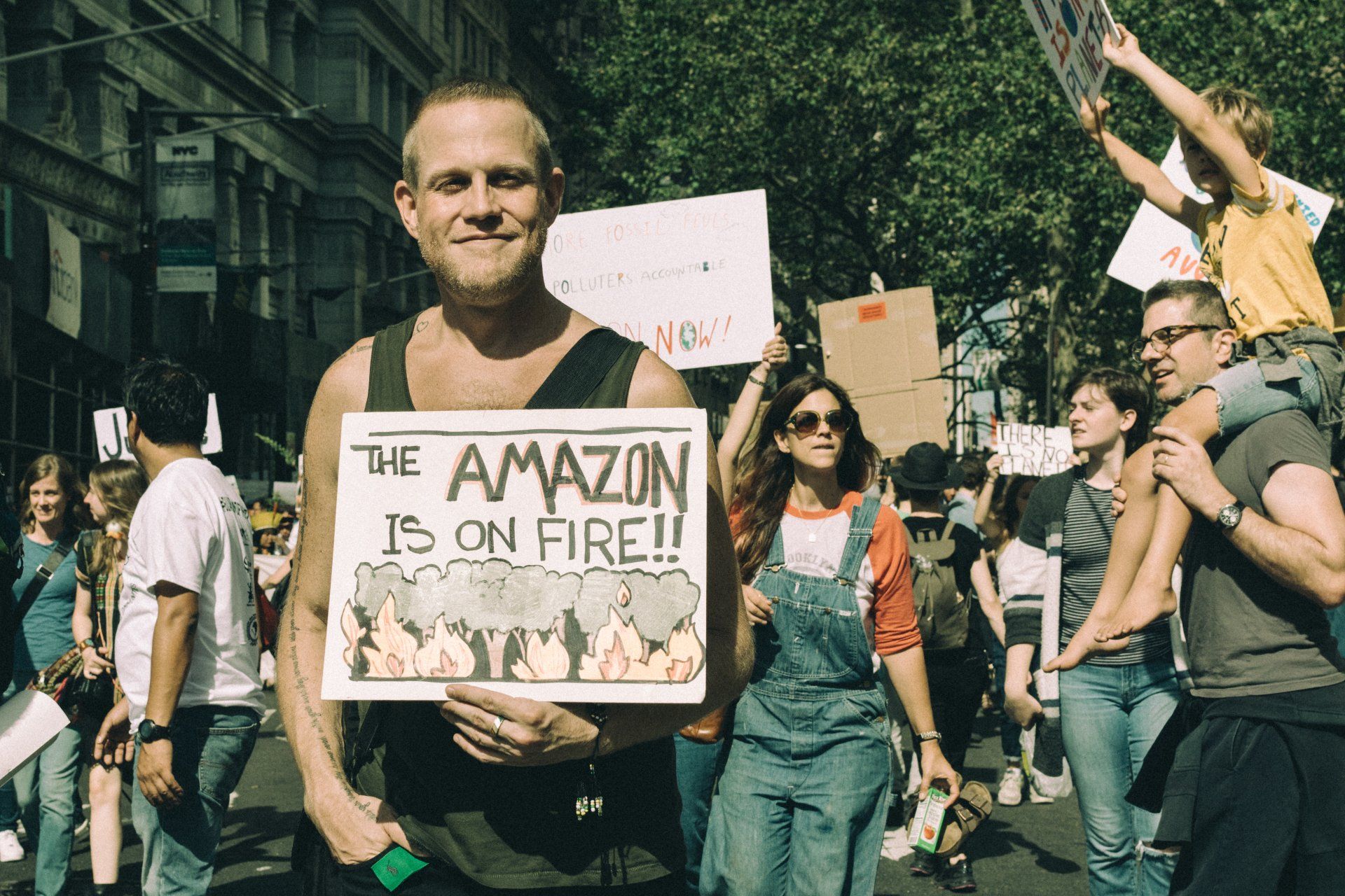 climate strike protest in new york city september 2019