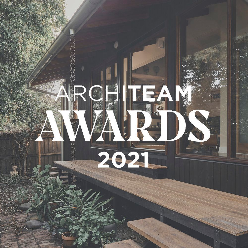 A picture of a house with the words arch team awards 2021 on it