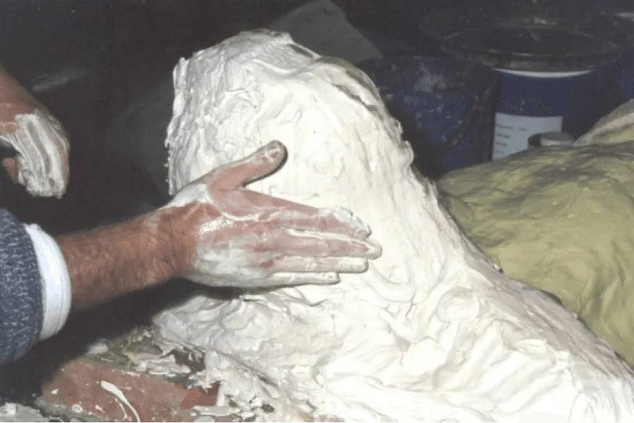 stampo in realizzazione