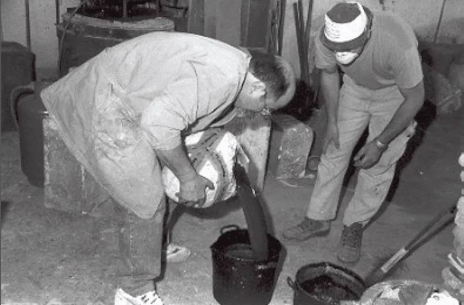 realizzazione copia in cera