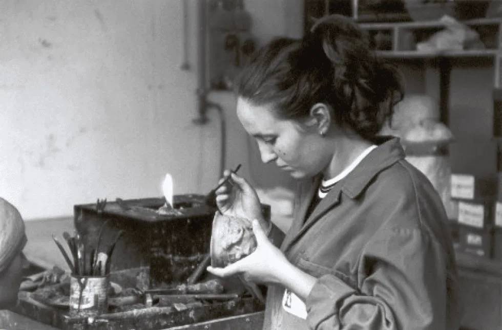 utilizzo cera per stampo