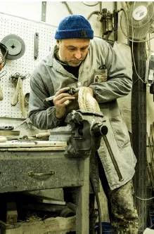 finitura del pezzo fuso