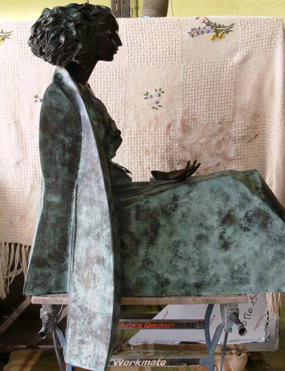 scultura in fonderia