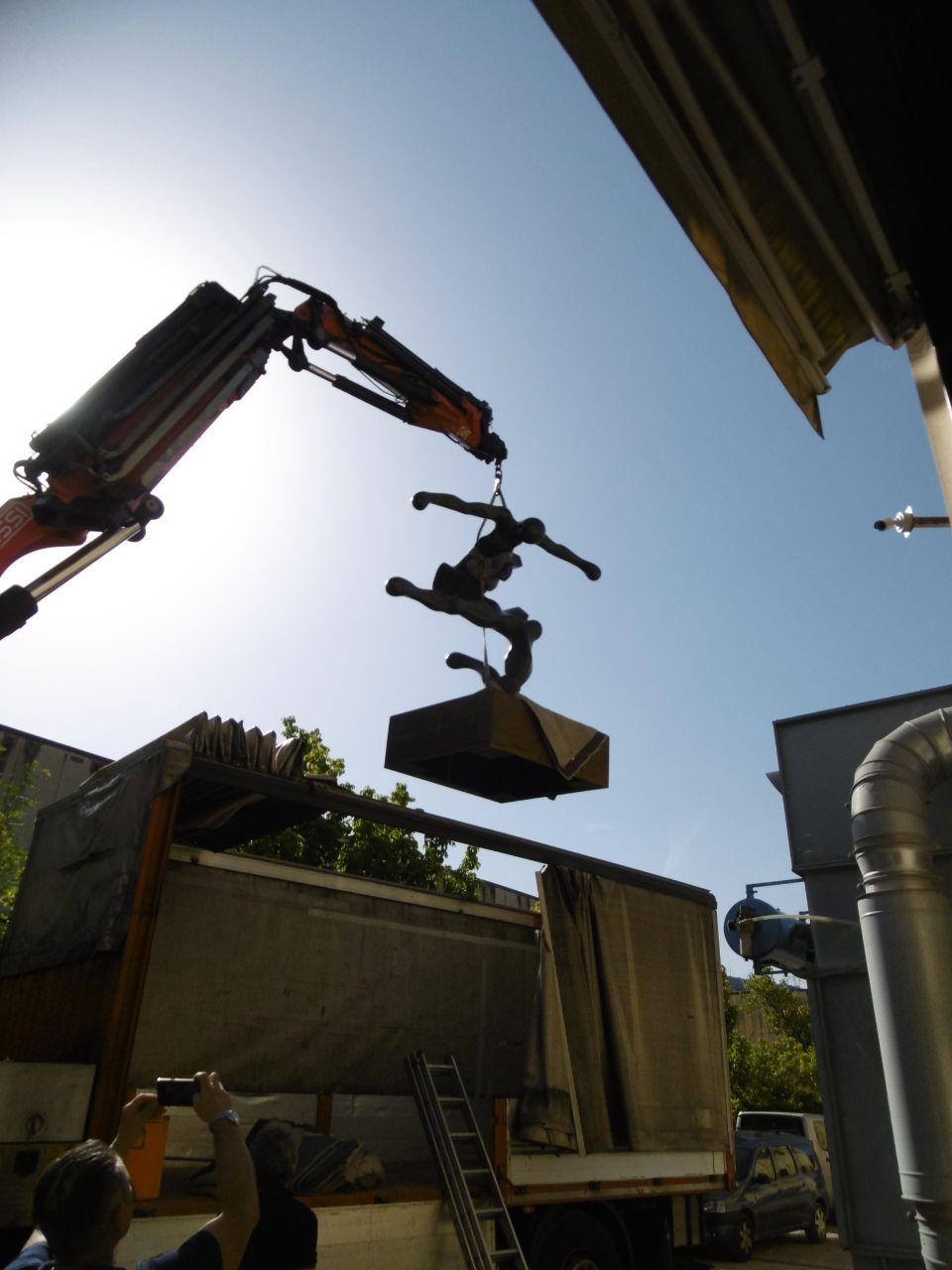 Lavori di trasporto opere d'arte della Fonderia d'Arte di Firenze