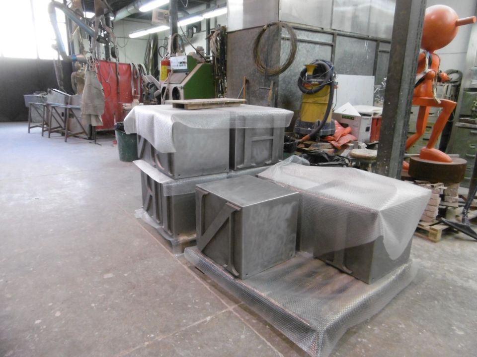 Lettere in acciaio - la Fonderia d'Arte di Firenze