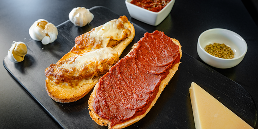 Crispy chicken breast smothered in marinara sauce and melted mozzarella on a toasted sub roll. A hot and hearty classic!