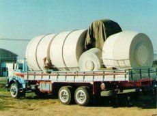 Transporte de Caixa D'agua Inbrafib