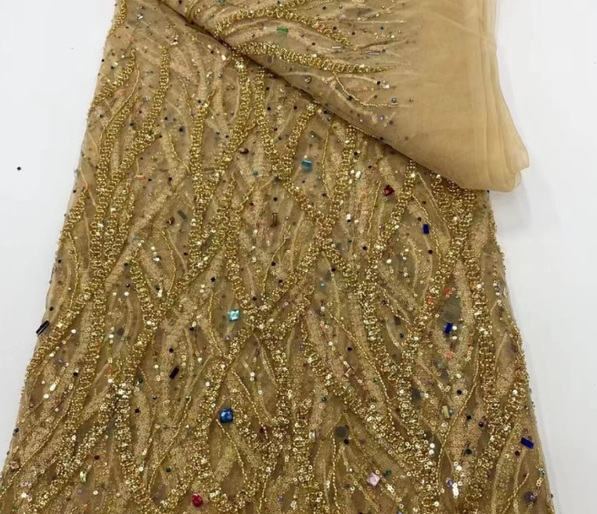 A bunch of colorful objects are stacked on top of each other on a table.