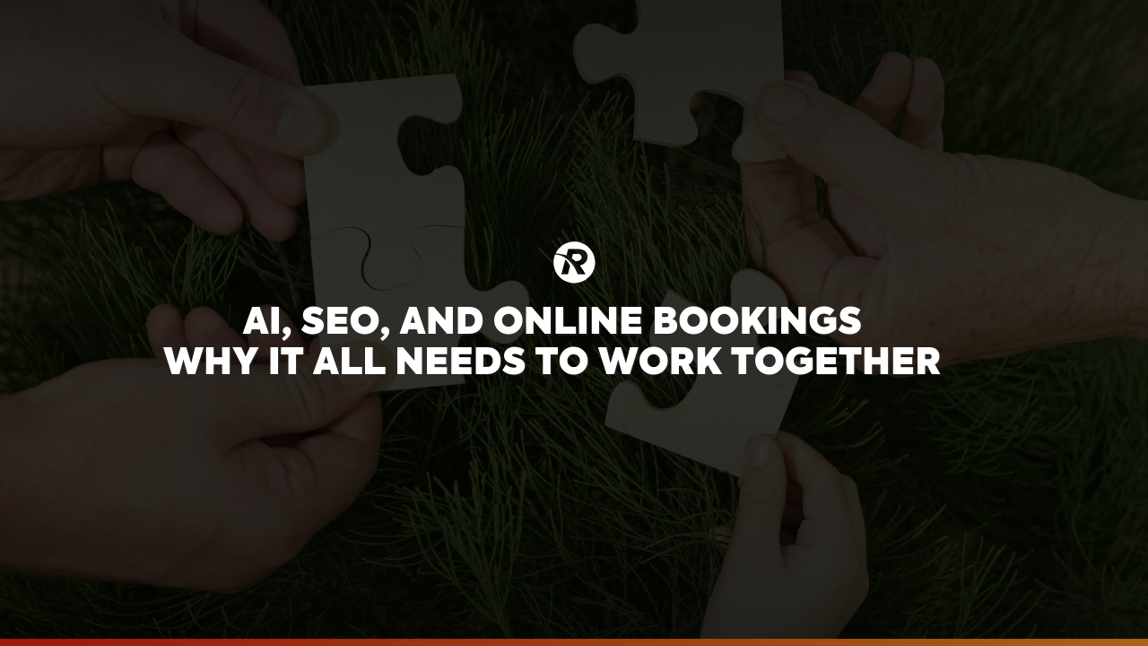 people over grassing putting puzzle pieces together and white blog text in front