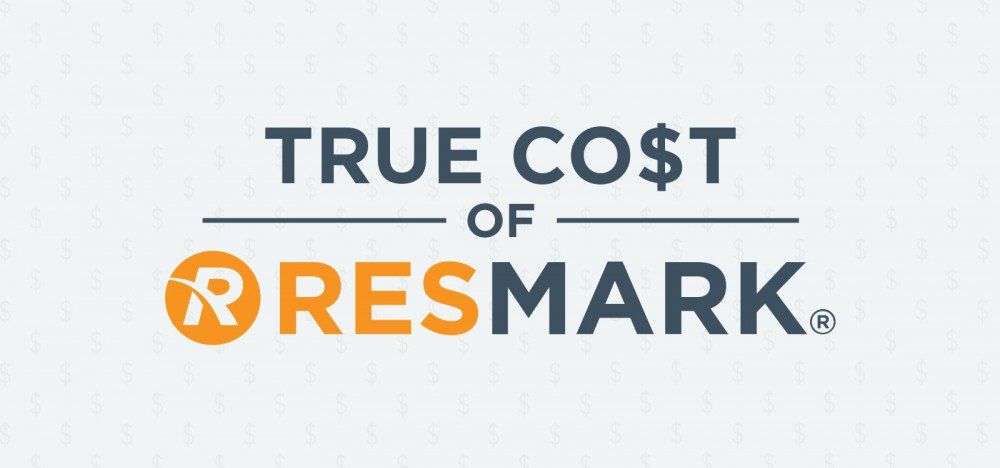 True Cost of Resmark graphic
