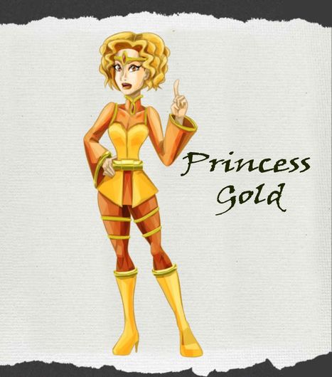 Princess gold from attack of the tempest