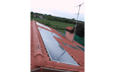 pannelli solari di recente installazione