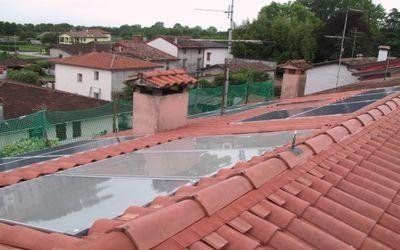 copertura tetto per installazione pannello solare