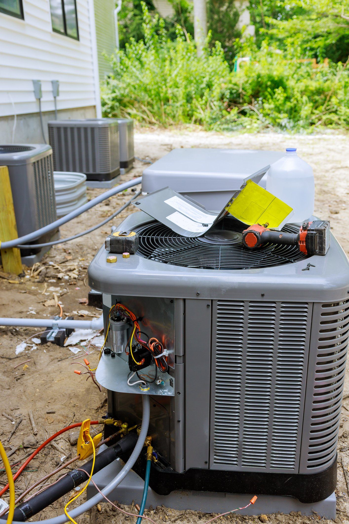 New Air Conditioning Unit Installation — Air Conditioning Repair in Newport News, VA