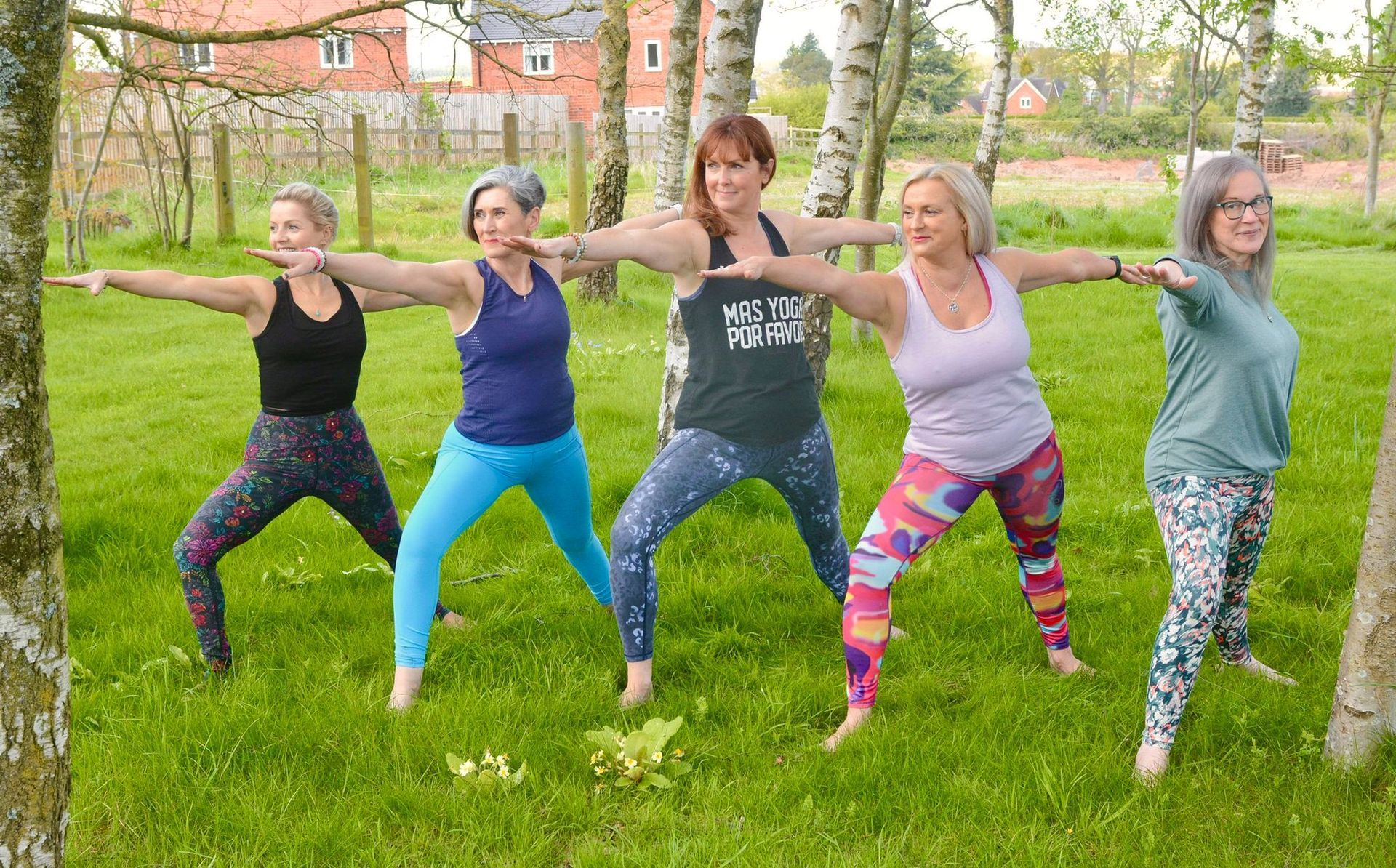 Deanslade outdoor yoga classes