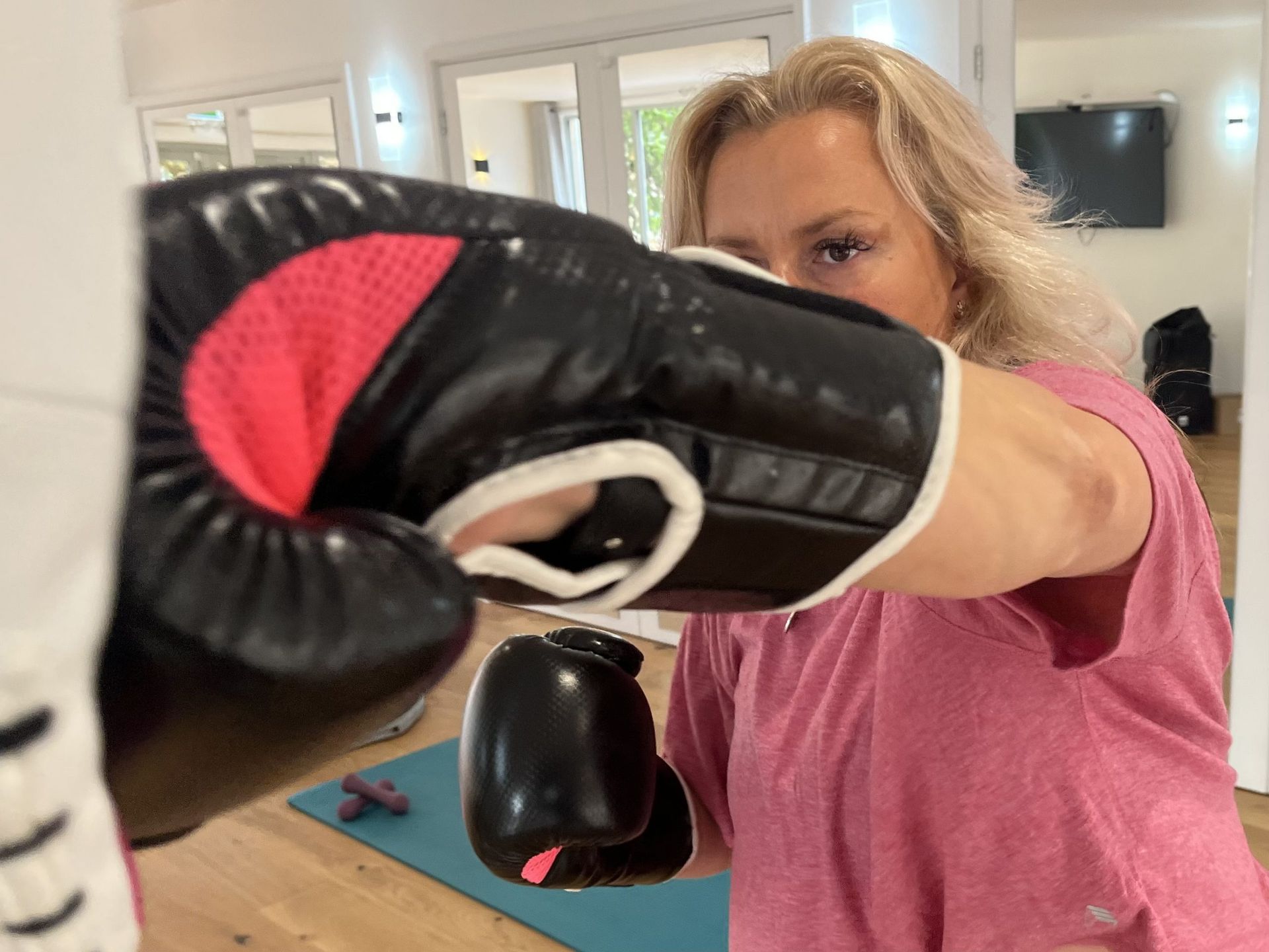 Boxing training at Deanslade