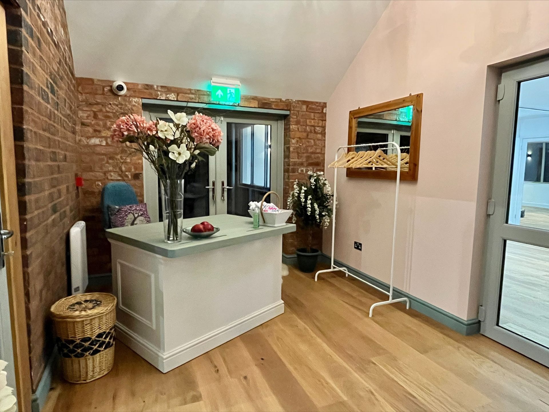 Entrance reception at Deanslade