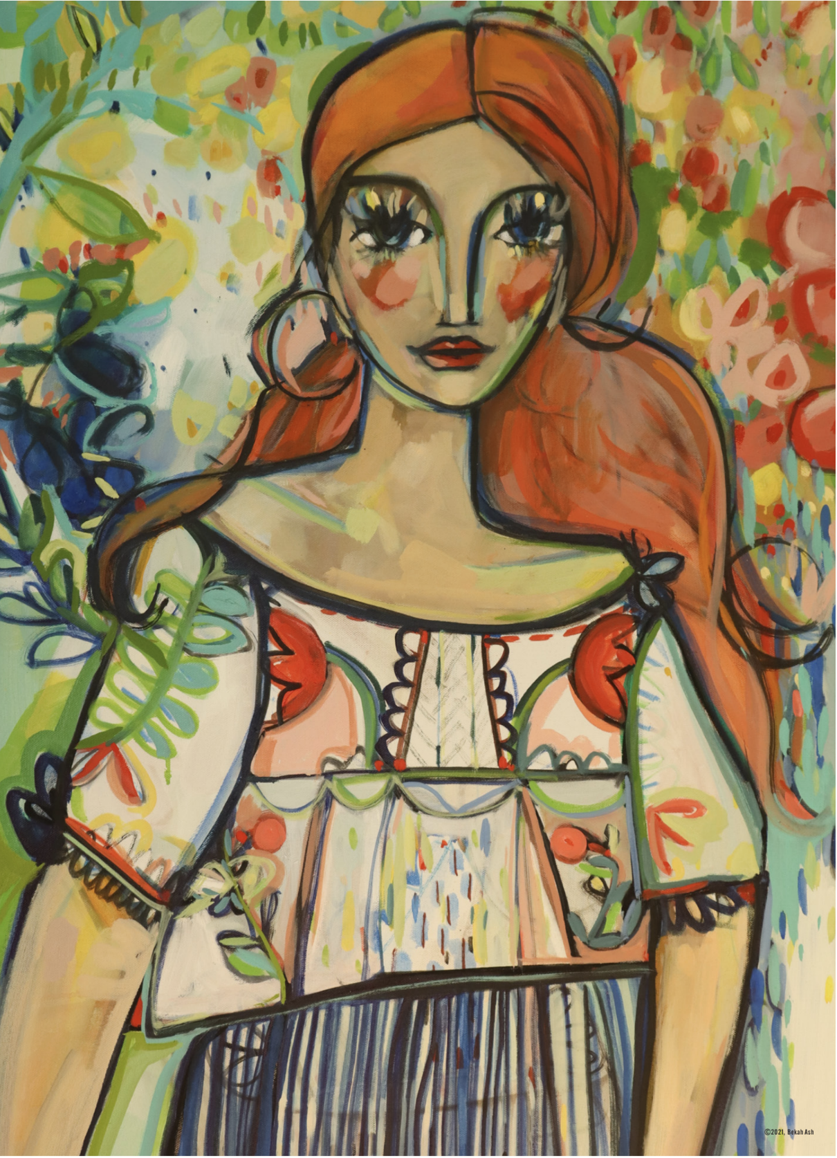 Image of Redheaded woman by Bekah Ash