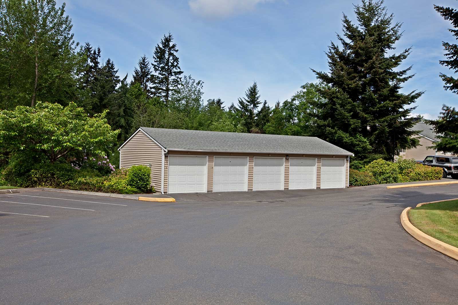 Campus Landing garages available for rent